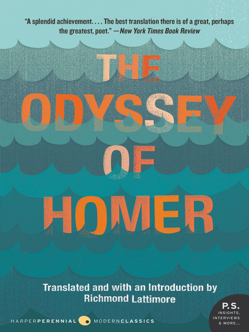 Title details for The Odyssey of Homer by Richmond Lattimore - Available